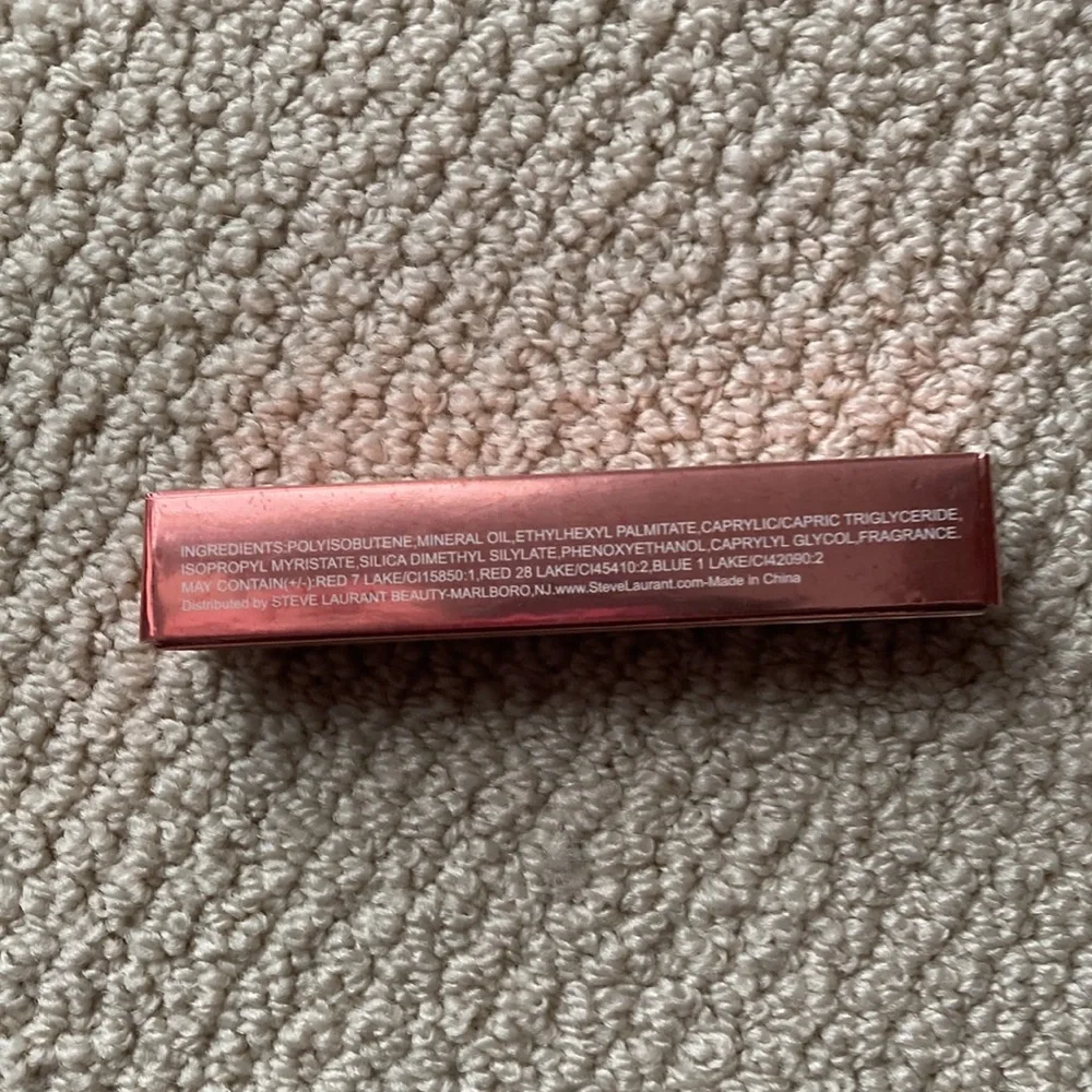 NEW Steve Laurant Lip Oil Gloss Orchid Pink Purple Balm NIB